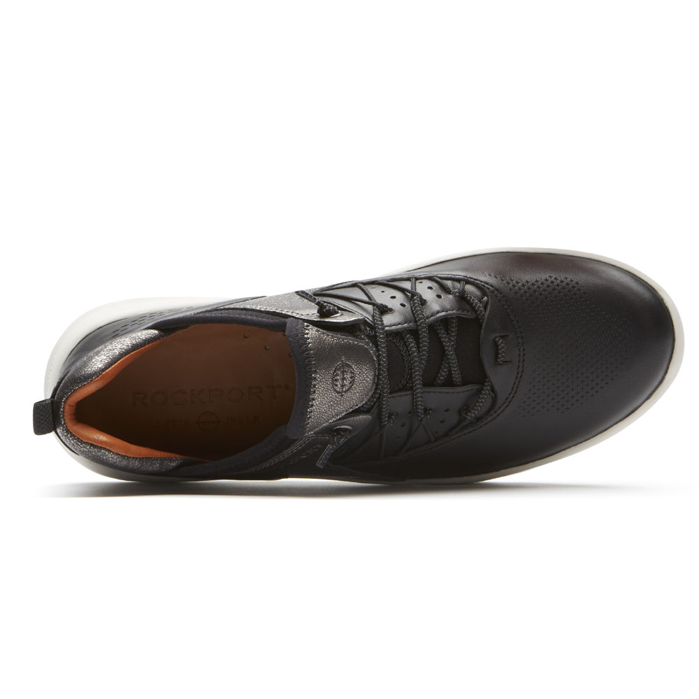 Rockport Joggesko Dame Svart - Walk Bungee - GQWI18475